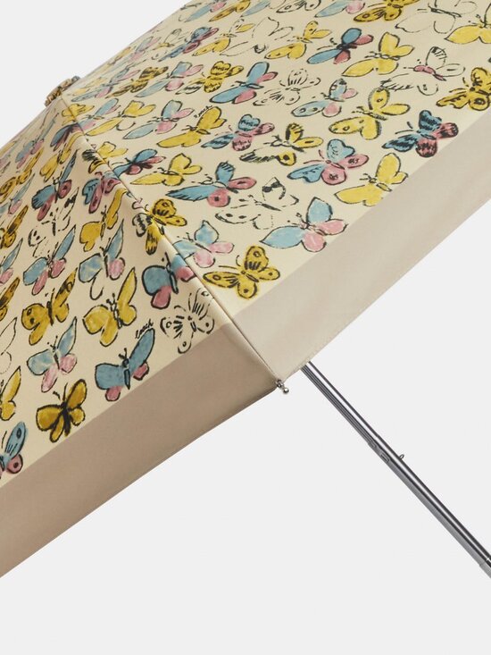 Coach Accessories - Coach Uv Protection Mini Umbrella In Butterfly Print